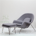 Fiberglass Ineer Shell Eero Saarinen Womb Chair for living room